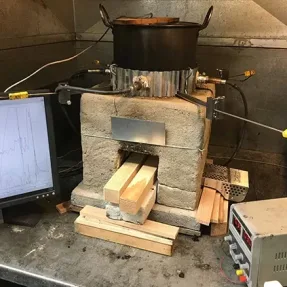 Arzator suflanta pentru foc eficient pe lemne 6 jpg