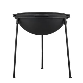 Cazan din fonta cu trepied si capac tigaie 8 jpg