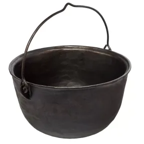 Ceaun din fontă de 15L cu fundul bombat