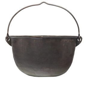 Ceaun din fonta de 15L cu fundul bombat 2