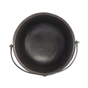 Ceaun din fonta de 15L cu fundul bombat 3