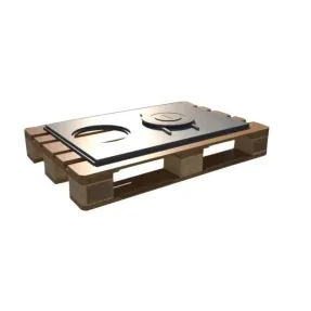 Element modular pentru plită mănăstirească cu cercuri
