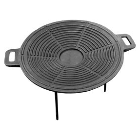 Disc/grill din fontă pentru exterior, 40 cm