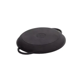 Tigaie capac din fonta cu manere 34cm 2 jpg