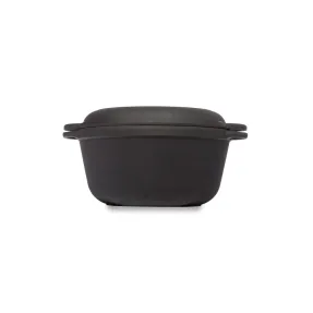 Tigaie capac din fonta cu manere 34cm 4 jpg