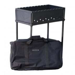 Grătar portabil din fontă