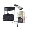 Set 3 piese: Aragaz EcoZoom INOX, Arzător JET-FLAME și Grătar Fontă 1 Set 3 piese: Aragaz EcoZoom INOX, Arzător JET-FLAME și Grătar Fontă