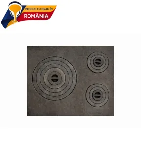 PLITĂ MARE 3 OCHIURI PLUS 640 x 475 mm