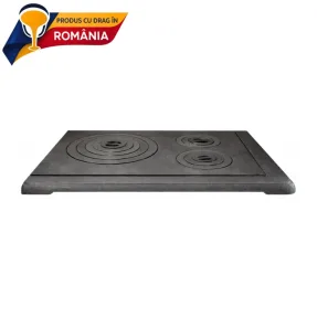 plita mare 3 ochiuri plus rama 720 x 635 mm 319461