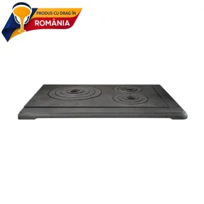 plita mare 3 ochiuri rama 720 x 635 mm 542868