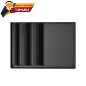 PLITĂ DIN FONTĂ MIXTĂ CU BORDURĂ 450 x 300 mm