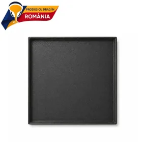 PLITĂ DIN FONTĂ NETEDĂ CU BORDURĂ 310 x 290 mm