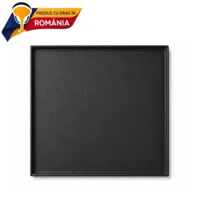 PLITĂ DIN FONTĂ NETEDĂ CU BORDURĂ 450 x 400 mm