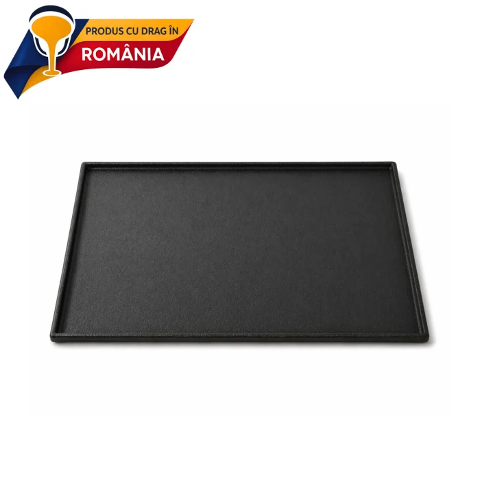 PLITĂ DIN FONTĂ NETEDĂ CU BORDURĂ 460 x 360 mm 6 PLITĂ DIN FONTĂ NETEDĂ CU BORDURĂ 460 x 360 mm - imagine 4