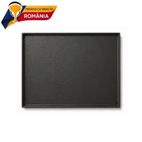 PLITĂ DIN FONTĂ NETEDĂ CU BORDURĂ 500 x 400 mm