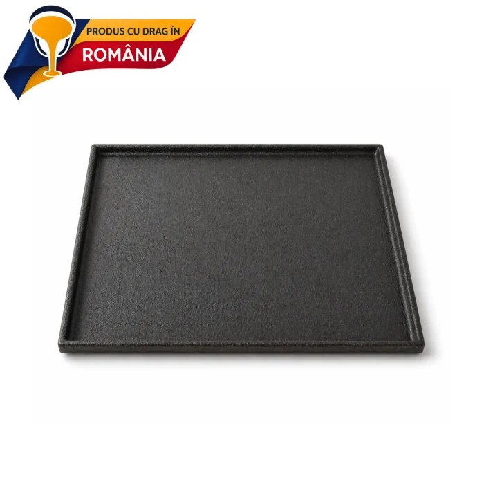 PLITĂ DIN FONTĂ NETEDĂ CU BORDURĂ 500 x 400 mm 6 PLITĂ DIN FONTĂ NETEDĂ CU BORDURĂ 500 x 400 mm - imagine 4
