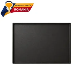 PLITĂ DIN FONTĂ NETEDĂ CU BORDURĂ 550 x 395 mm
