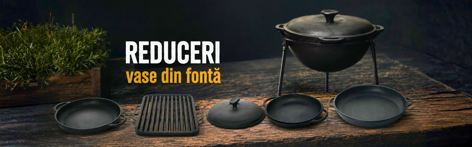 reduceri vase din fontă turnătoria Mae