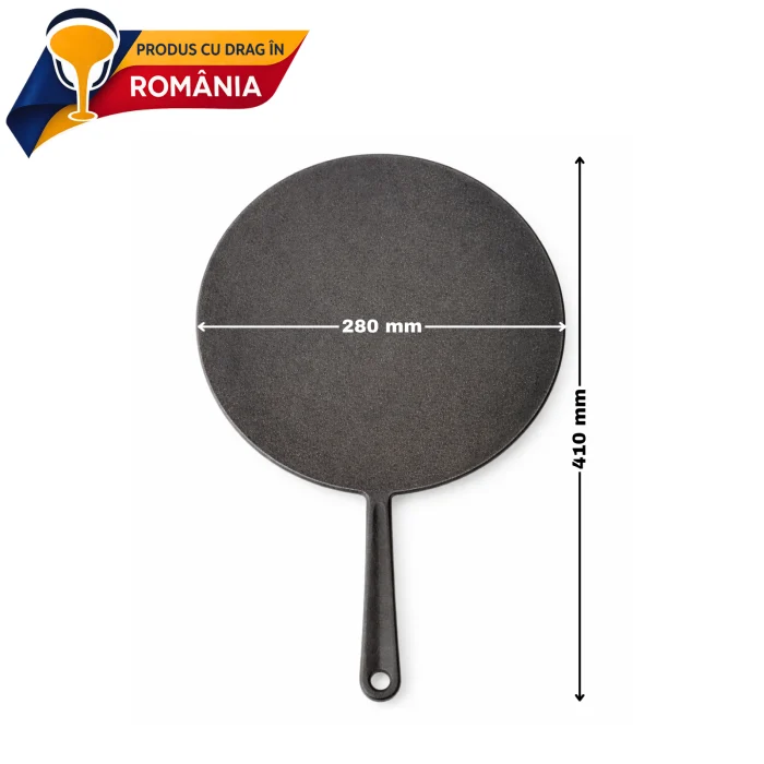 Disc din fontă pentru copt 280 mm 3 Disc din fontă pentru copt 280 mm - imagine 2