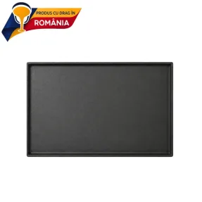 Plită din fontă netedă cu bordură 500 x 290 mm
